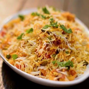 Soya Veg Dum Biryani
