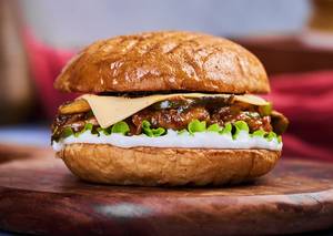 Mushroom Wheat Burger