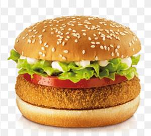 Burger veg creamy burger