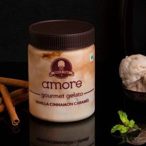 Vanilla Cinnamon Caramel Ice Cream (100Ml) 