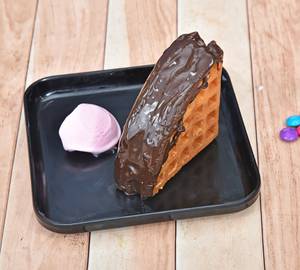 Choco Strawberry Waffles