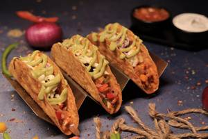 Exotic Veggie Crunchy Tacos X 3
