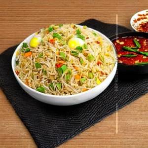 Egg Chilli Garlic Fried Rice