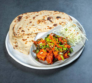 Paneer 65 + Tandoori Roti