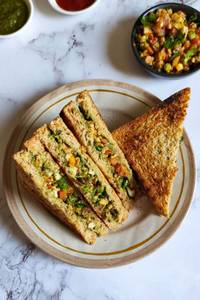 Paneer Bhurji Sandwich