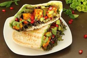 Green Patty Pita Pocket