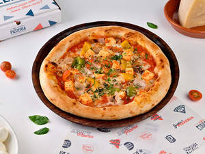 Paneer Kadhai Pizza