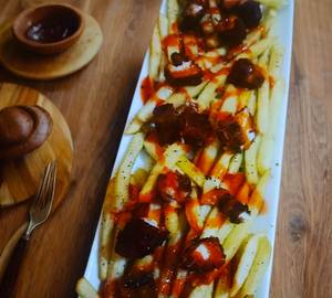 Loaded Fries With Crispy Veg