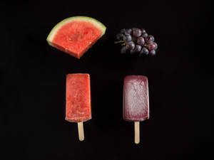 Watermelon + Blackgrape (2 Pops) (100% Natural)