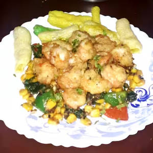 Beer Batter Prawns