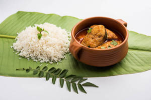 Fish curry rice