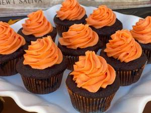 Orange Chocolate Cupcake