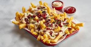 French fries cheesy                                                             