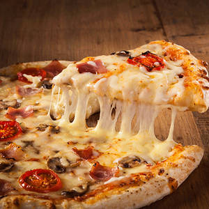 8" Lays Cheese Pizza