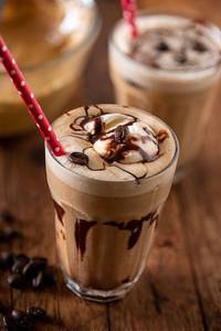 Cold Coffee With Choco Chips