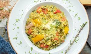 Risotto Ai Verdura (roasted Vegetables)