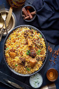 Mutton Dum Biryani