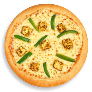 Capsicum & Paneer Pizza [serve 1][17 Cm]