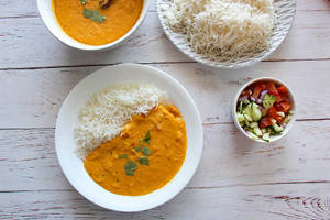 1/2 Plain Dal + 1/2 Plain Rice