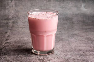Rose Milk With Chia Seeds