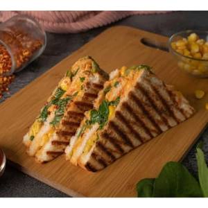 Spinach Corn Sandwich