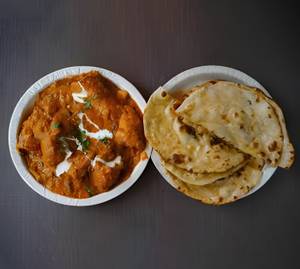 Chicken Bharta & Rumali Roti (3 Pcs)