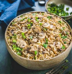 Mushroom Fried Rice