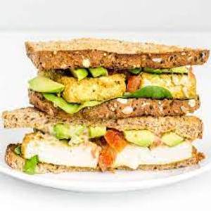 Egg And Seekh Kabab Sandwich