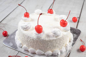 White Forest Cake