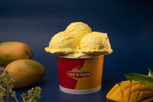 Freshly Scooped Alphonso Mango No Added Sugar Ice Cream [1 Tub  500 Ml]                        