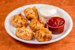 Fried Chicken Momos[ 5 Pcs]