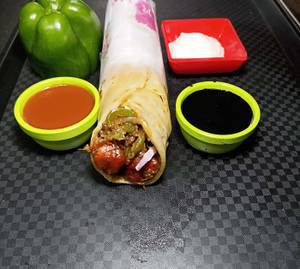 Chilli Chicken Kathi Roll