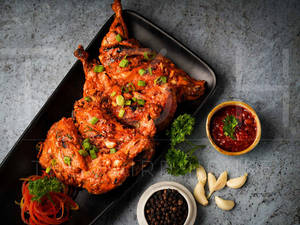 Chicken Schezwan Tandoori