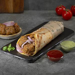 Veg Manchurian Roll + Drink