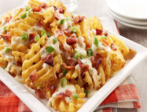 Creamy Loaded Chicken &  Fries