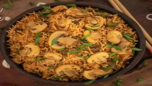 Mushroom Fried Rice