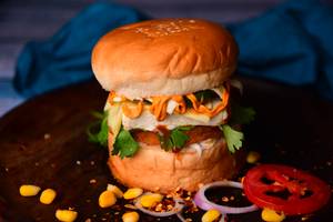 Paneer Tandoor Twisted Burger