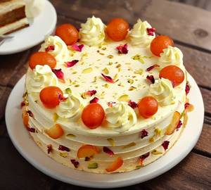 Gulab Jamun Cake Eggless