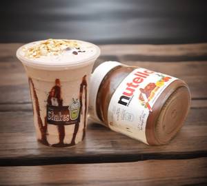Nutella nuts  thick shake