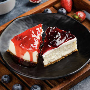 Strawberry Baked Cheese Slice