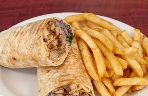 Special Chicken Shawarma + French Fries (250ml) Box