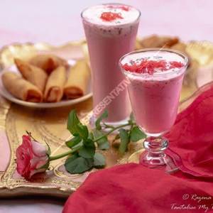 Rose Milkshake