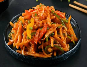 Crispy chilli potato