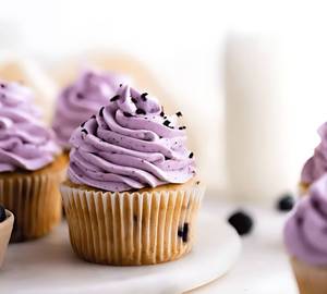 Blueberry Cup Cake [2 Pieces]