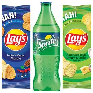 Sprite Coldrink 250 Ml + 2 Packets Potato Chips 21 Grms