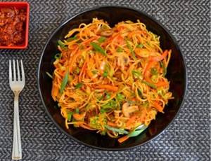 Veg Chilli Garlic Noodles