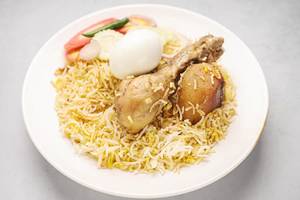 Veg Chicken Biryani.