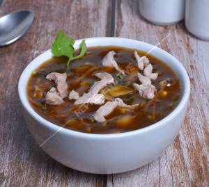 Chicken clear soup