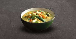Veg Green Thai Curry (medium Spice) + Steamed Rice