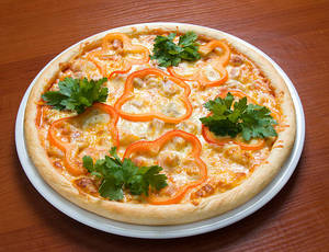 Triple Cheese Margherita Pizza